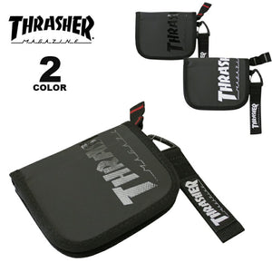 Thrasher Japan Tarpaulin Round Wallet