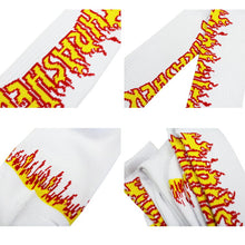 Thrasher Japan Flame Crew Socks (3 Pairs) White