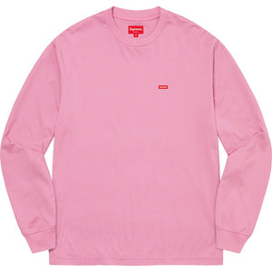 Supreme Small Box L/S Tee Pink 2022