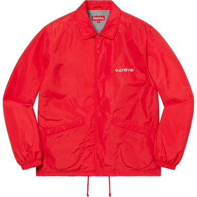 Supreme Five Boroughs Coaches Jacket Red