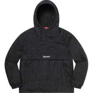 Supreme Floral Tapestry Anorak Black