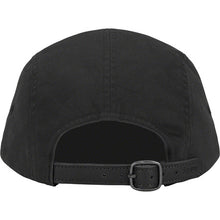 Supreme Washed Chino Twill Camp Cap Black FW22