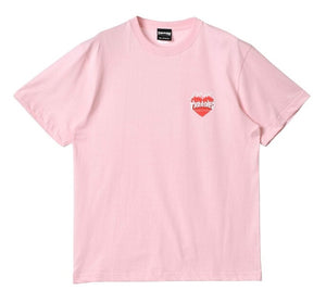 Thrasher Japan Burning Heart Tee Pink