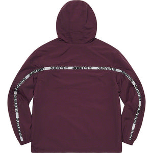 Supreme Reflective Zip Hooded Jacket Purple
