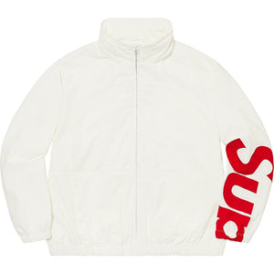Supreme Spellout Track Jacket white