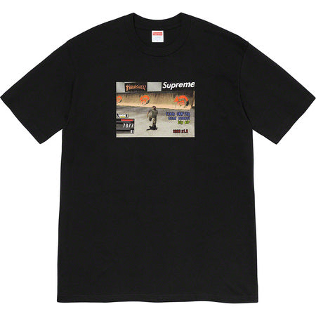 Supreme Thrasher Game Tee Black