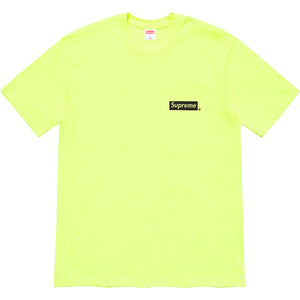 Supreme Spiral Tee Yellow