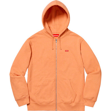 Supreme Small Box Zip Up Sweatshirt Pale