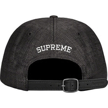 Supreme Raffia S Logo 6-Panel Navy
