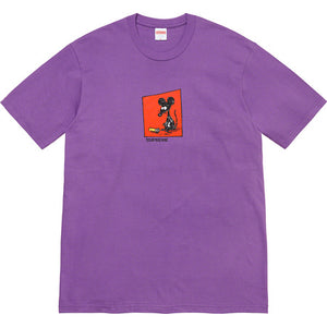 Supreme Mouse Tee Purple