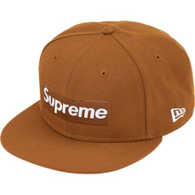 Supreme Money Box Logo New Era Brown