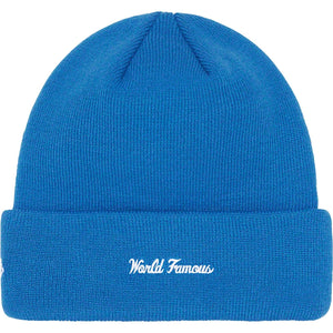 Supreme New Era Box Logo Beanie Blue