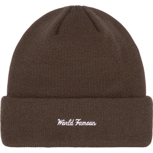 Supreme New Era Box Logo Beanie Brown