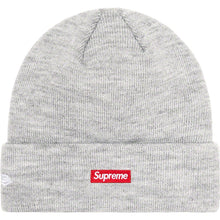 Supreme New Era S Logo Beanie Grey