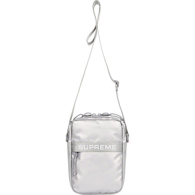 Supreme Shoulder Bag Silver FW22