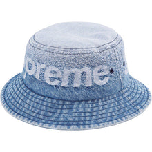 Supreme Fade Jacquard Denim Crusher Blue
