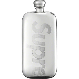 Supreme 3 oz. Pewter Flask Silver