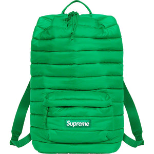Supreme Puffer Backpack Green
