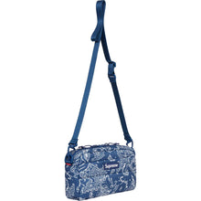 Supreme Puffer Side Bag Blue Paisley