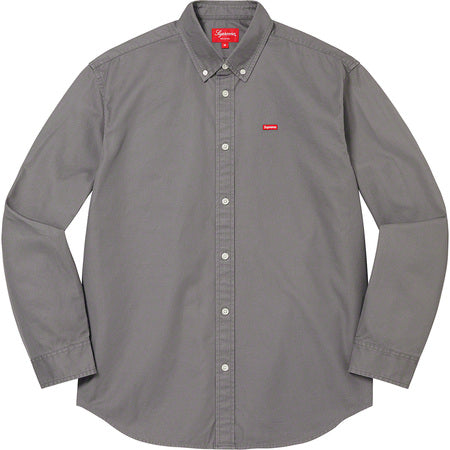 Supreme Small Box Shirt Grey FW22