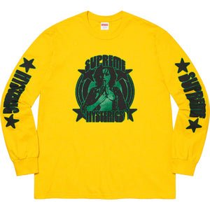 Supreme Hysteric Glamour L/S Tee Yellow