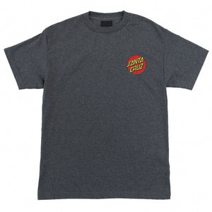 Santa Cruz Classic Dot Tee Grey