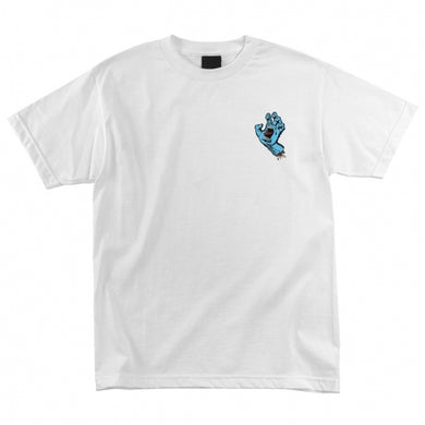 Santa Cruz Screaming Hand SS Tee White