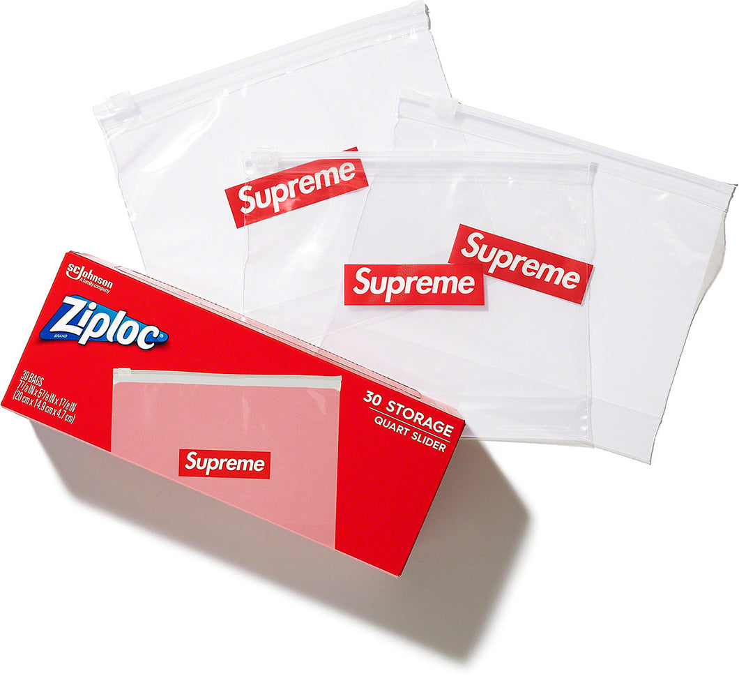 Supreme Ziploc Bags (Box of 30)