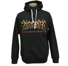 Thrasher Flame  Chenille emb Hoody