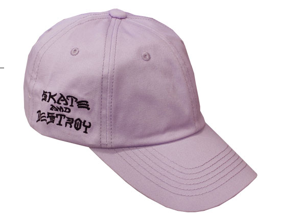 Thrasher Mag Skate and Destroy Sport Dad Cap Purple