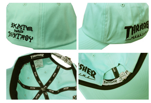 Thrasher Mag Skate and Destroy Sport Dad Cap Mint