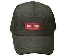 Thrasher Dungaree Jet Cap Black Denim