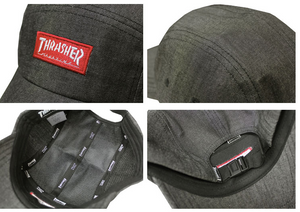 Thrasher Dungaree Jet Cap Black Denim
