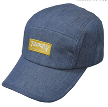 Thrasher Dungaree Jet Cap Navy Denim