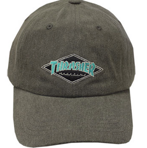 Thrasher Diamond Sport Dad Cap Black