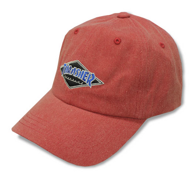 Thrasher Diamond Sport Dad Cap Red