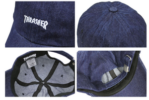 Thrasher Mag Sport Cap Dark Denim