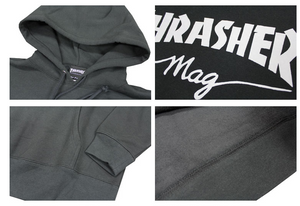 Thrasher Mag Logo Hoody Black