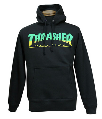 Thrasher Gradation Hometown Hoody Black/Green
