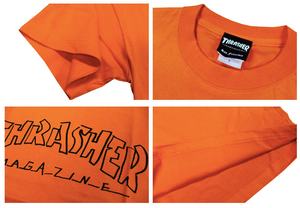 Thrasher Sketchy S/S Tee Orange