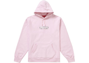 Supreme Bandana Box Logo Hooded Sweatshirt Pink