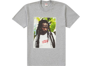 Supreme Buju Banton Tee Grey