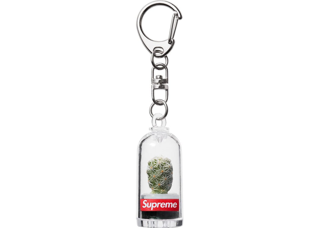 Supreme Cactus Keychain Clear