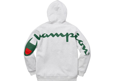 Supreme Champion Hooded Sweatshirt Sweatshirt (SS18) Ash Grey