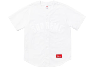 Supreme Corduroy Baseball Jersey White