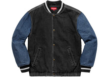 Supreme Denim Varsity Jacket Black