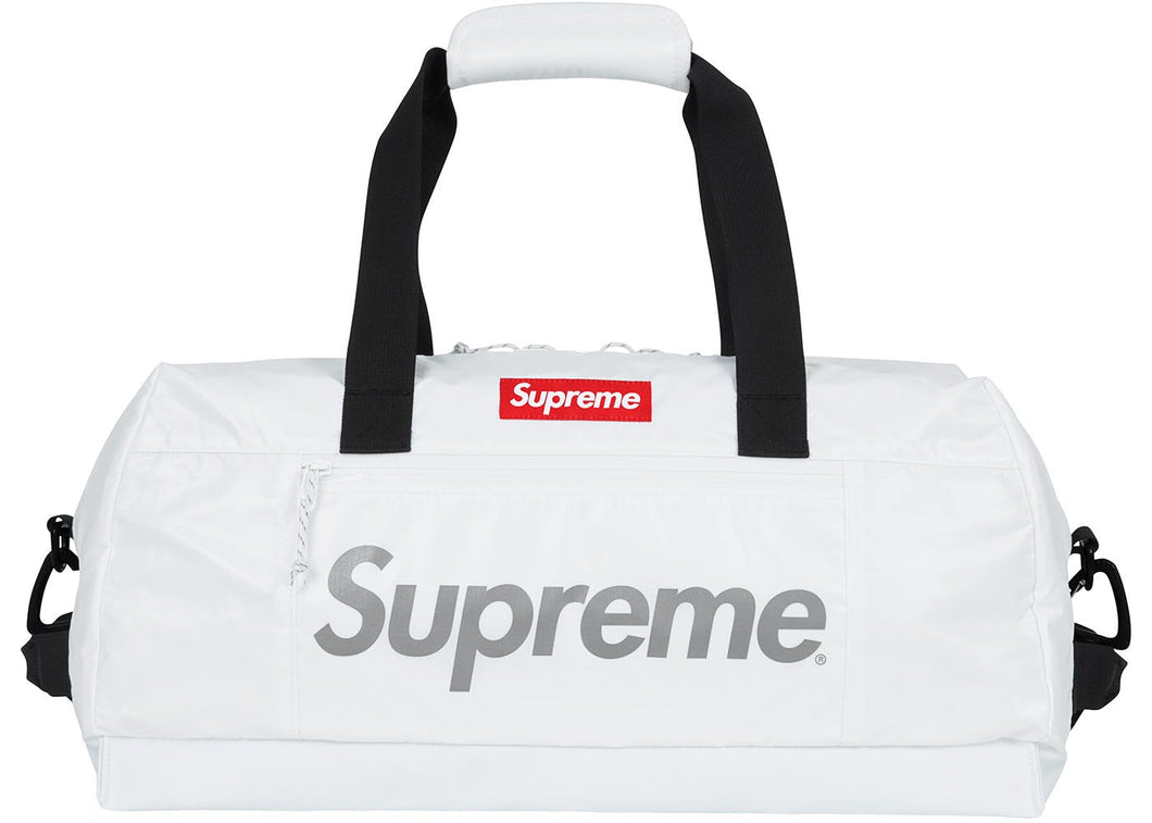 Supreme Duffle Bag White FW 17