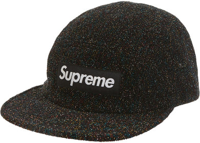 Glitter Terry Camp Cap (Black)