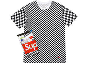 Supreme Hanes Tagless Tees (2 Pack) Checkered