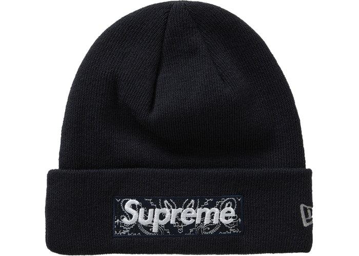 Supreme New Era Box Logo Beanie (FW19) Black